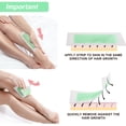 thumbnail image 6 of Charmonic Wax Strips 70 Count for Body & Face, At Home Waxing Kit for Eyebrow Leg Facial Bikini Hair Removal for Women (2 Sizes 70 Strips+ 4 Wipes), 6 of 12