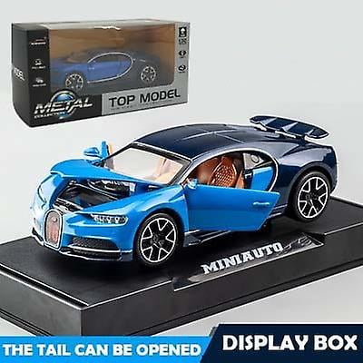 Alloy Toy Car Models Bugatti Chiron With Sound Light Diecasts Toys/5