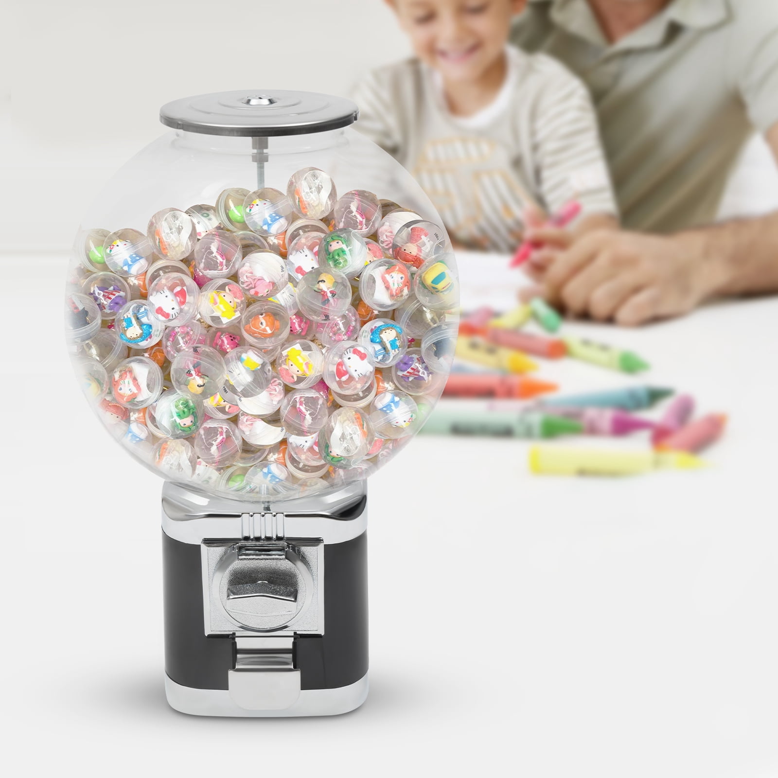 Gumball Candy Dispenser Bubble Gumball Capsule Ball Toy Bulk Vending Machine