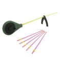 thumbnail image 3 of Ice Fishing Rod, Winter Fishing Rod Kit Simple Portable High Strength ABS Flexible  for Outdoor Fishing 14cm, 3 of 7