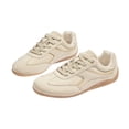 thumbnail image 4 of LUCKY STEP Retro Fashion Sneakers Lightweight Comfort Casual Shoes,Beige,Womens, 4 of 6