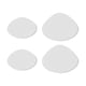 thumbnail image 1 of Parche Adhesivo para Reparación Calzado Parche Reparación Superior Adhesivo para Plantilla Protector Talón Herramienta para El Cuidado Los Pies Forro Antidesgaste (B) (Blanco), 1 of 8