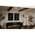 thumbnail image 4 of 52600BK Kichler Lighting Tibbi - 33W 1 LED Flush Mount-4.75 Inches Tall and 5.5 Inches Wide-Black Finish, 4 of 7