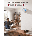 thumbnail image 6 of X-Sense Smoke and Carbon Monoxide Alarm Combo, 10-Year Battery Powered Detector, UL 217 & UL 2034 Certified, SC07, 5-Pack, 6 of 8