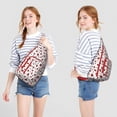thumbnail image 2 of Sac à Bandoulière Imprimé Coccinelle de Dessin Animé - Sac à Bandoulière à Pois Rouges et Noirs Ludiques, Sac Léger et Tendance pour Magasinage et Photographie, 2 of 4