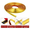 thumbnail image 3 of REGALWOVEN Peel and Stick Trim, Flexible Wall Molding Trim Waterproof Self-Adhesive Wall Trim Gold 0.4 Inch x 26 Ft, 3 of 6