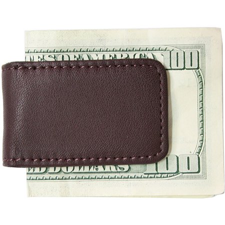 Royce Leather Classic Magnetic Money Clip with Suede Lining in Genuine Leather