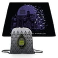 thumbnail image 6 of Haunted Mansion - Impresa Picnic Blanket, (Purple & Black), 6 of 6