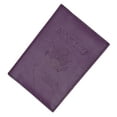 thumbnail image 5 of menswallet Genuine Leather USA Passport Cover, Holder and Case for International Travel 151 CF USA BLIND (C) Red, 5 of 7