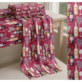 thumbnail image 6 of Soimoi Cotton Cambric Fabric Grapes,Wine Glass & Bottle Print Fabric by the Yard 56 Inch Wide, 6 of 7