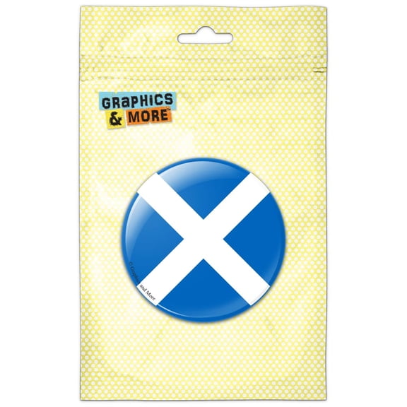Scotland National Country Flag Pinback Button Pin Badge