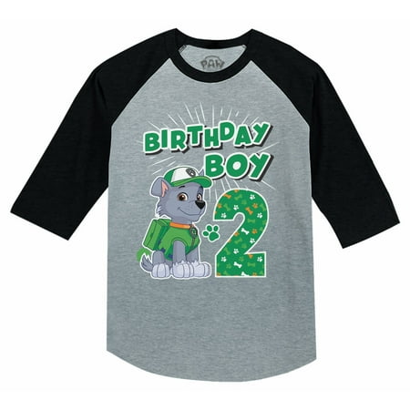 

Paw Patrol 2 Birthday Boy Shirt For Boys Toddler Birthday Shirt
