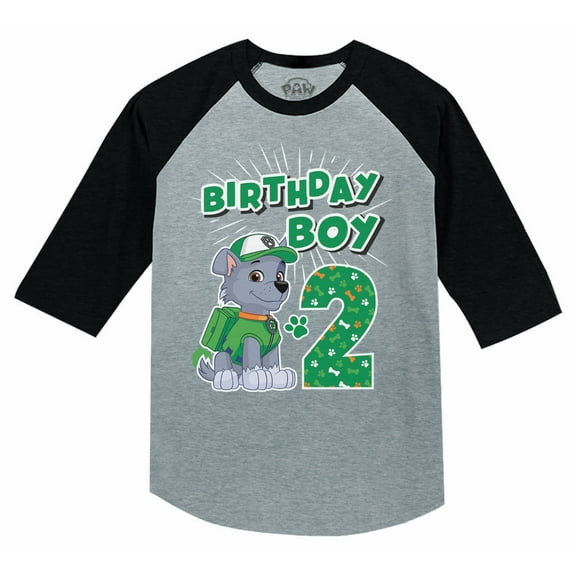 Paw Patrol 2 Birthday Boy Shirt For Boys Toddler Birthday Shirt