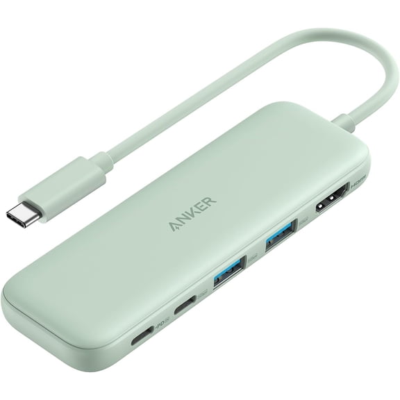 Anker USB C Hub, 5-in-1 USBC to HDMI Hub(Green)