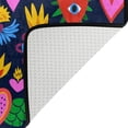 thumbnail image 5 of SKYSONIC Colorful Ethnic Hearts Non-Slip Area Rug, Happy Valentine Day Floor Carpet Comfort Floor Mats Decor for Indoor Front Porch Living Room Bedroom Kitchen, 36"x24", 5 of 5