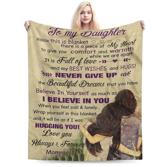 Blanket Gift For From Mommy Fleece Sherpa Blanket Christmas 50x40