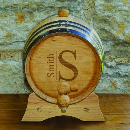 Jds Marketing Personalized Custom Oak Whiskey Barrel or Bourbon Barrel - 2
