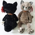 thumbnail image 4 of 15.5" Stuffed Animal Cats Doll Japan Scratch Kitten Sharp Paw Unhappy Neko Cute Soft Children PlushieToys For Kids Peluches Gifts, 4 of 6