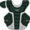 Dark Green, variant on Rawlings MACH Baseball Adult Chest Protector | Black | Adult