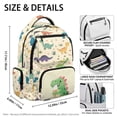 thumbnail image 7 of Yspwyqan School Backpack for Kids Teens, 600D Polyester Lightweight Boys Backpack, Multi-Pocket Fits 15.6 Laptop, Ice Cream Dino School Bag for Elementary Middle High, 7 of 7