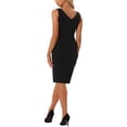 thumbnail image 3 of INSPIRE CHIC Cocktail Dresses for Women's Elegant Sweetheart Neck Sleeveless Bodycon Pencil Dress, 3 of 5