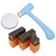 thumbnail image 1 of Haofy Metal Letter Punch,Metal Stamping Kit Durable Stable Sturdy Convenient Wide Application Polishing Metal Stamps Set,Metal Stamps Set, 1 of 8