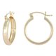 thumbnail image 1 of Arracada Bangle Oro 10k Diamantado Domino, 20 Mm dorado, 1 of 4