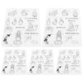 thumbnail image 2 of Sello transparente, 5 uds., sello transparente de Animal, sello transparente de conejo, Sello de álbum de recortes, diseño revolucionario Jadeshay A, 2 of 8