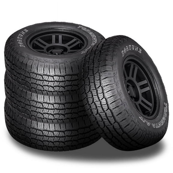 4 Fortune Tormenta AT OWL 265/70R18 124S All Terrain 45K Mileage Warranty 10 PLY 9265030105 / 265/70/18 / 2657018