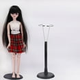 thumbnail image 3 of 1Pack Black PVC Doll Stand for Action Figure Display with Stable Hold, 3 of 9