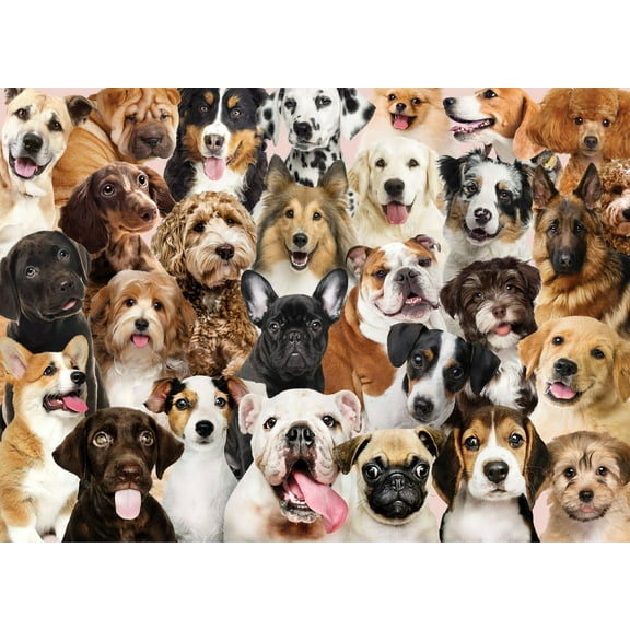 All the Dogs 500 Piece Jigsaw Puzzle [9781441337559]