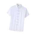 thumbnail image 4 of Ropa china Camisa Tang Mangas cortas Ejercicio matutino Traje Tang Regalos para festivales, 4 of 9