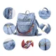 thumbnail image 4 of Mochila Los Misterios LMB10006 color azul diseño lisa 16L, 4 of 4