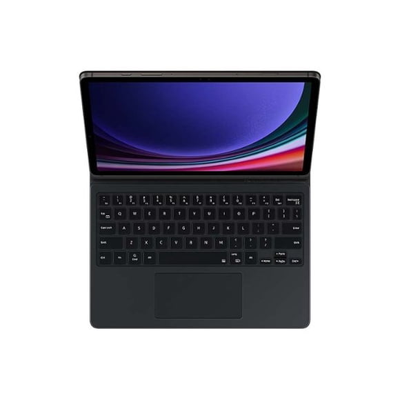 Samsung - Galaxy Tab S9/ S9 FE Teclado Funda de Libro - Negro