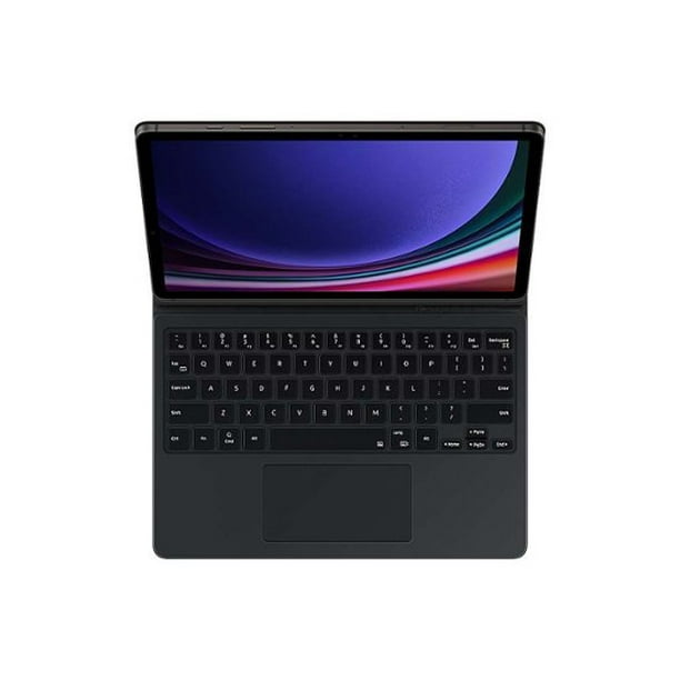 Samsung - Galaxy Tab S9/ S9 FE Teclado Funda de Libro - Negro