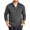 Gray, variant on TOUMENY Men Zip Up Sweater High Neck Long Sleeve Solid Casual Comfy Slim Fit Pullover Fashion Knit Fall Winter Layer Tops Jacket Beige XXXL