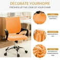thumbnail image 3 of KGJQ Office Chair Cover Universal Rotating Chair Slipcovers Protector Removable Washable Office Armrest Stretchable Chair Seat Covers, 3 of 8