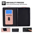 thumbnail image 3 of Dteck Kindle Paperwhite 2021 Case 6.8 inch, Kindle Paperwhite 11th Gen Case, Glitter PU Leather Folio Flip Case with Credit Card Slots, Auto Wake Sleep, Rosegold, 3 of 5