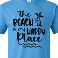 thumbnail image 4 of Inktastic Spring Break the Beach is My Happy Place T-Shirt, 4 of 5