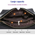 thumbnail image 6 of PIKADINGNIS Women Crossbody Bag Genuine Leather Ladies Purse Multi Pocket Shoulder Bag, 6 of 6