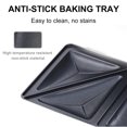 NonStick Iron Triangle Sandwich Maker Grill Plate for Cooking in