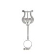 thumbnail image 1 of Clarinet Marching Lyre Portable Music Stand Music Sheet Clip Iron Clamp on Holder, 1 of 4