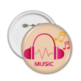 thumbnail image 1 of Innervation Musical Headset Pins Badge Button Emblem Accessory Decoration 5pcs, 1 of 2