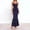 Dress-238Navy, variant on Prom Dresses for Women Slim Fit Spaghetti Strap Cowl Neck Maxi Dress Polka Dot Mermaid Ruffle Hem Evening Dresses Formal Wedding Guest Party