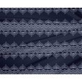 thumbnail image 4 of oneOone Tissu Polyester Lycra Imprimé Floral & Chevron BTY 56 Pouces de Large, 4 of 4