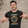 thumbnail image 2 of Graphic Tees for MEN and TEENS - Funky Monkey Funny T Shirts for MEN - Funny Shirts for Men, 2 of 9