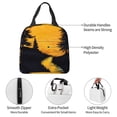 thumbnail image 4 of Disketp Sunset River Pine Trees for Insulated Lunch Bag for Women and Men, Perfect for Work, Hiking, Picnic, 4 of 8