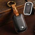 thumbnail image 1 of Car Key Fob Cover Case Protector For Kymco S350 Motorcycle Key Case Leather Remote Cover Holder, 1 of 22