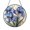 Acrylic 3.5 Inch, variant on Glass Iris Flower Suncatcher Window Hanging, Classic Home Window Decor