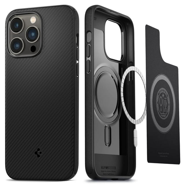 Funda de teléfono Spigen Mag Armor MagFit para iPhone 14 Pro Max
